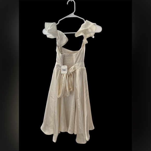 NWT Altar’d State Kristen Satin Mini Dress - Picture 4 of 4